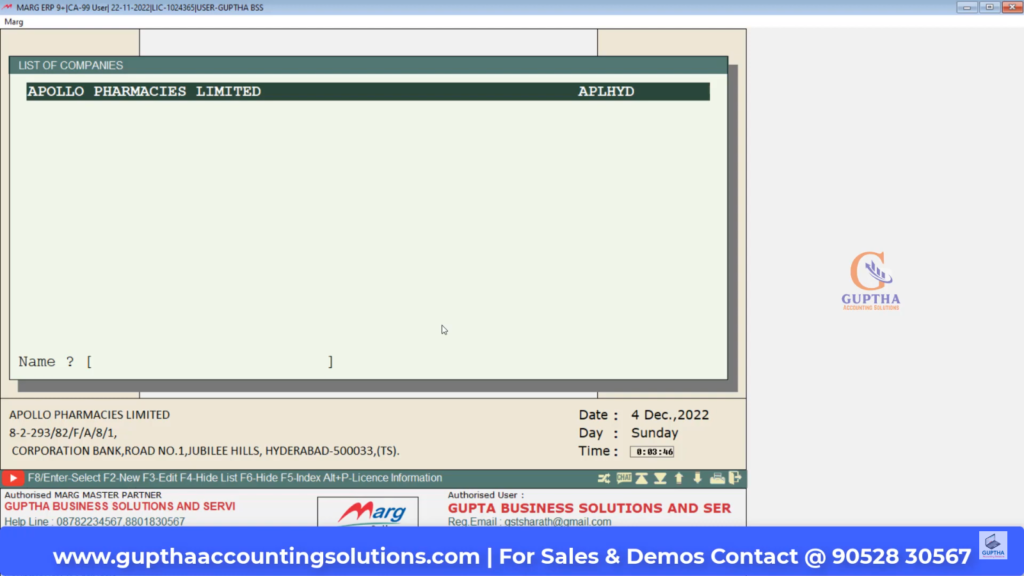 How to Know Current Stock Report in MARG in Telugu-1