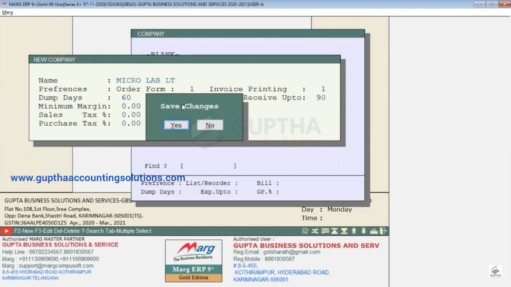 How to create products or Items in Marg Software-12