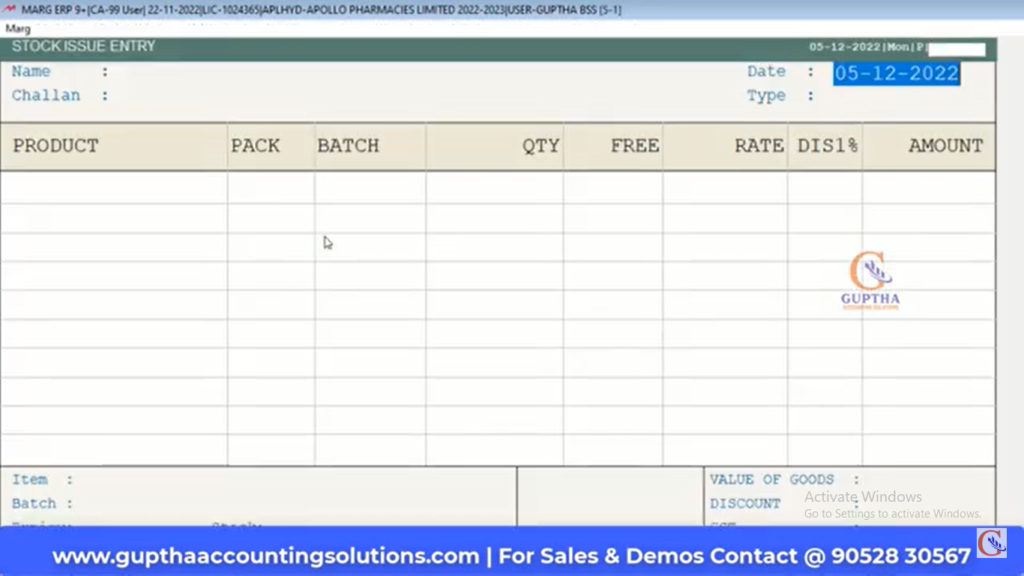 How to Remove Expired Stock from Current Stock Report in MARG in Telugu5