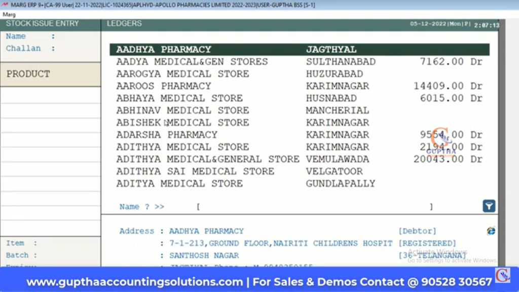 How to Remove Expired Stock from Current Stock Report in MARG in Telugu6