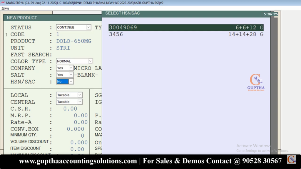 How to Create Item Masters in Marg ERP i n Telugu 15