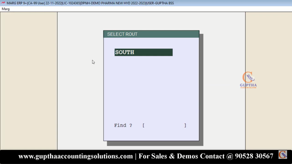 How to Create Route Masters in Marg ERP in Telugu 10
