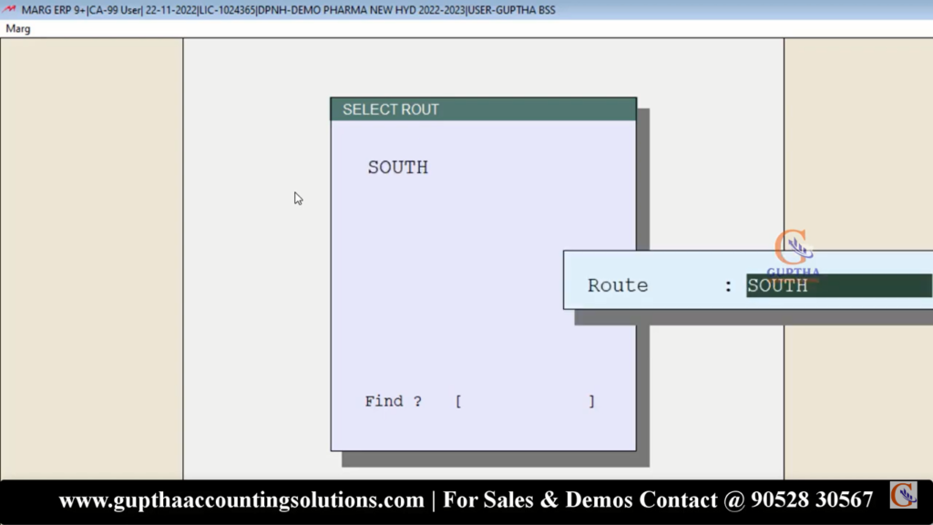 How to Create Route Masters in Marg ERP in Telugu 11