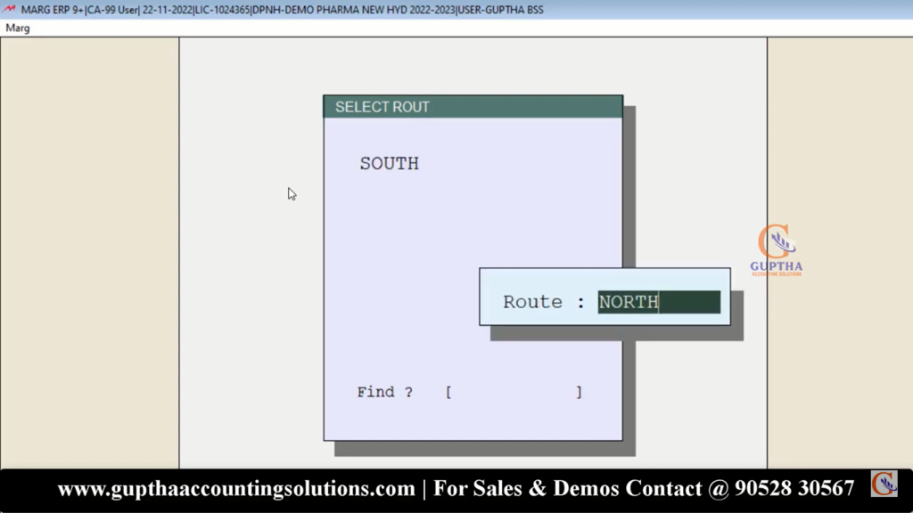 How to Create Route Masters in Marg ERP in Telugu 12