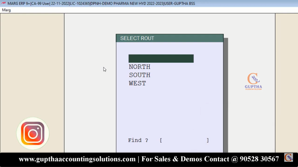 How to Create Route Masters in Marg ERP in Telugu 16