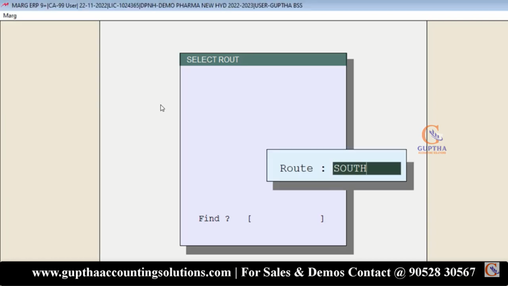 How to Create Route Masters in Marg ERP in Telugu 9