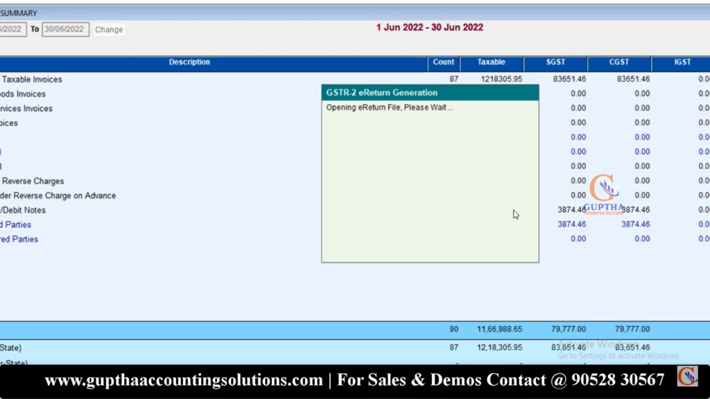 How to Export GSTR 2 Report MARG ERP into Excel format in Telugu 12