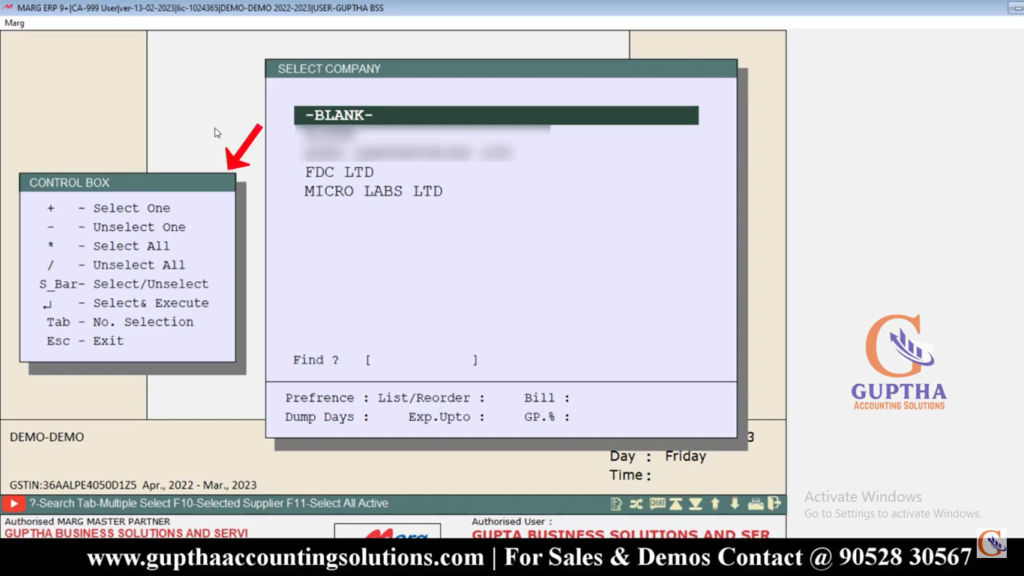 How to enter Stock Opening Balance in Marg ERP in Telugu 3