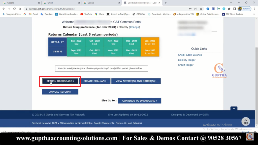 How to file GSTR 1 nil returns in Telugu 2