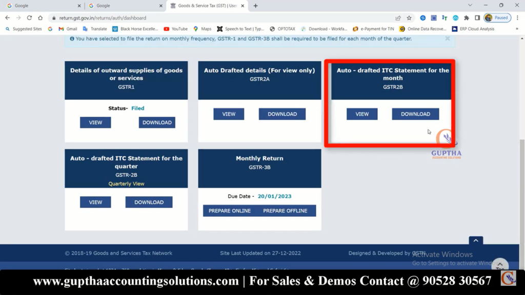 How to file GSTR 3B nil returns in Telugu 5