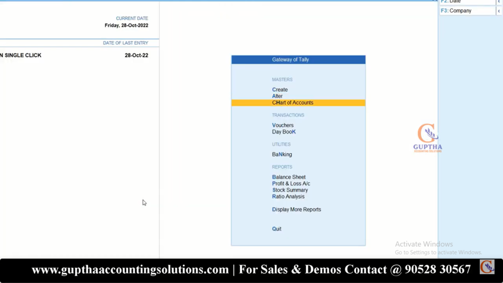 How to make All Items Stock Opening Quantity to Zero in Tally Prime in Telugu 1